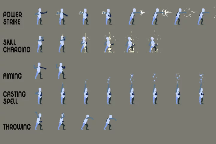 Free 2D Pixel Prototype Character Pack 2