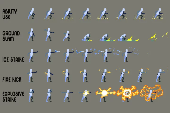 Free 2D Pixel Prototype Character Pack 2