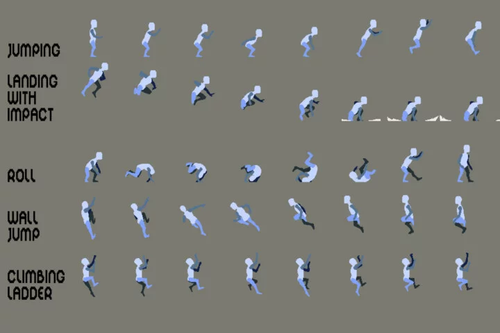 Free Pixel Art Prototype Character Sprites