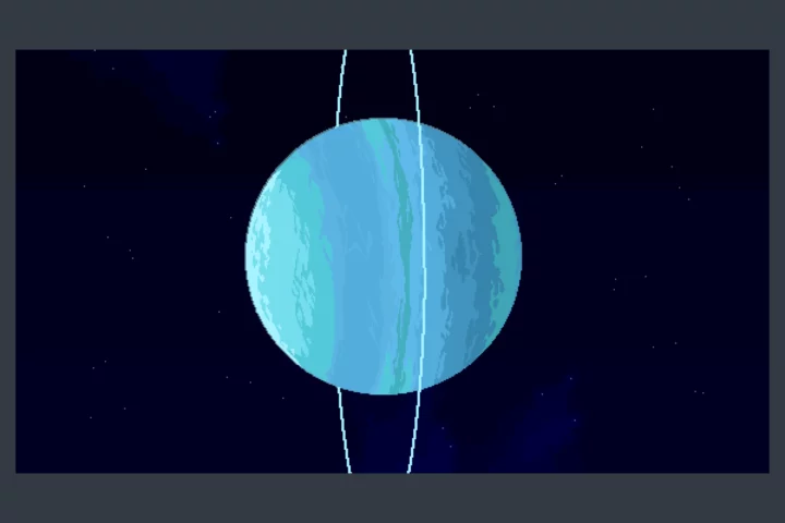 Free Planets in Space Pixel Game Background Pack