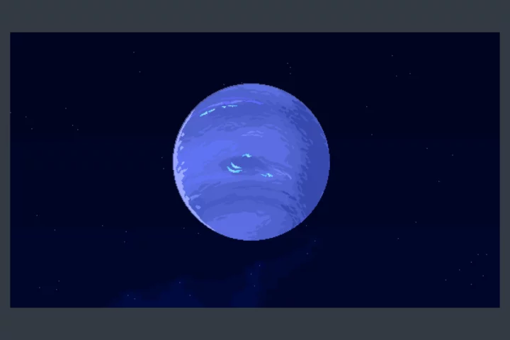Free Planets in Space Pixel Game Background Pack