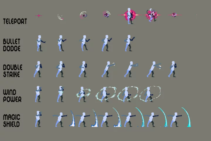 Prototype Pixel Hero Free Sprite Pack 3