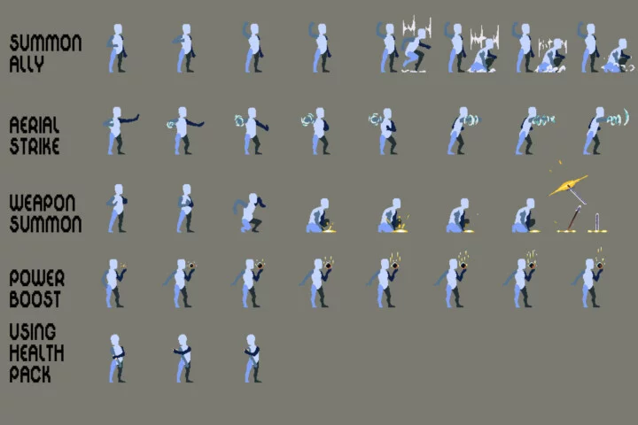 Prototype Pixel Hero Free Sprite Pack 3