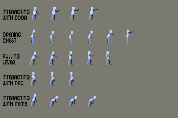 Single Pixel Prototype Character Sprite Pack 4