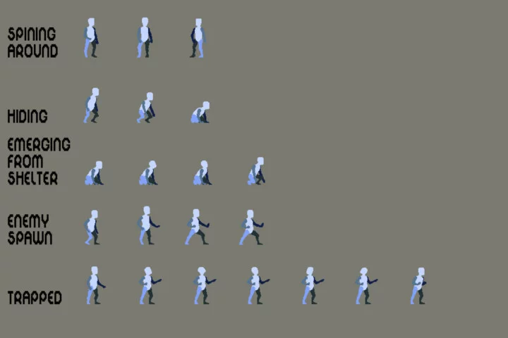 Single Pixel Prototype Character Sprite Pack 4