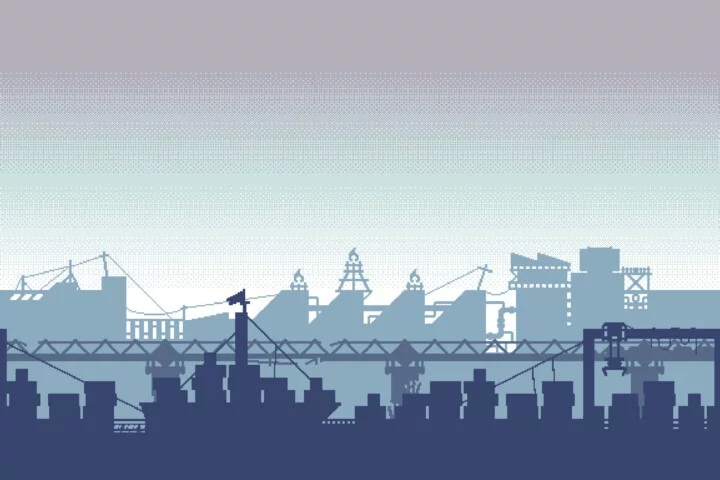 Free Seaport Tileset 32×32 Pixel Art for Platformer