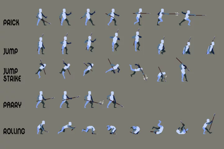 Pixel Art Prototype Medieval Character Pack 6