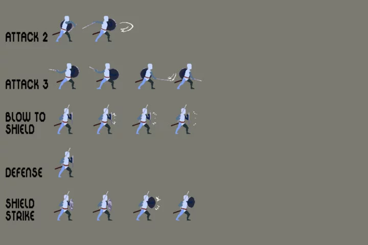 Pixel Prototype Medieval Character Sprites Pack 5