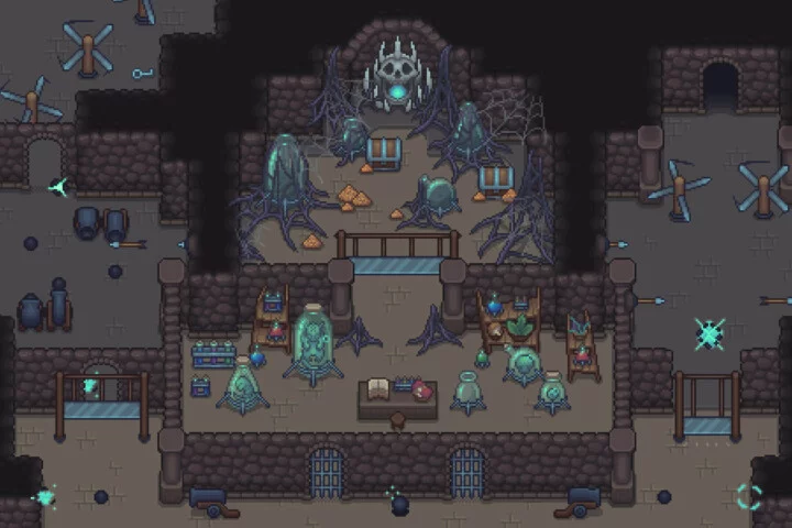 Free Pixel Dungeon Props and Objects Asset Pack