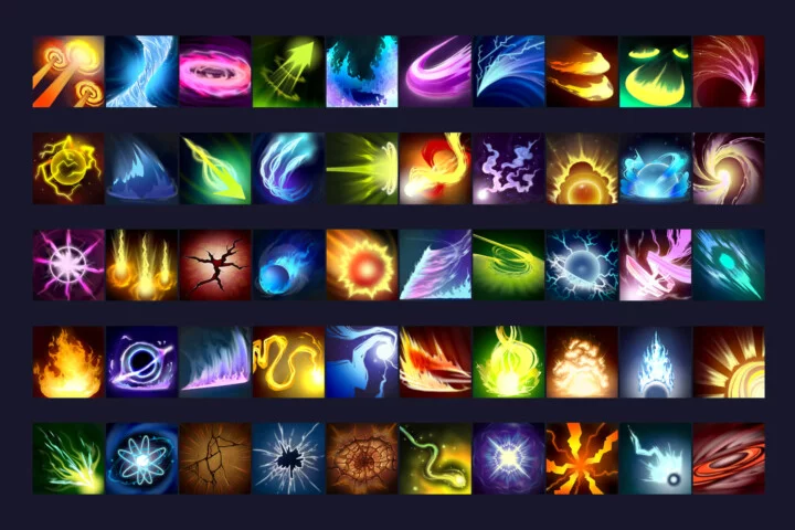 Free RPG Splash Game 512×512 Icons