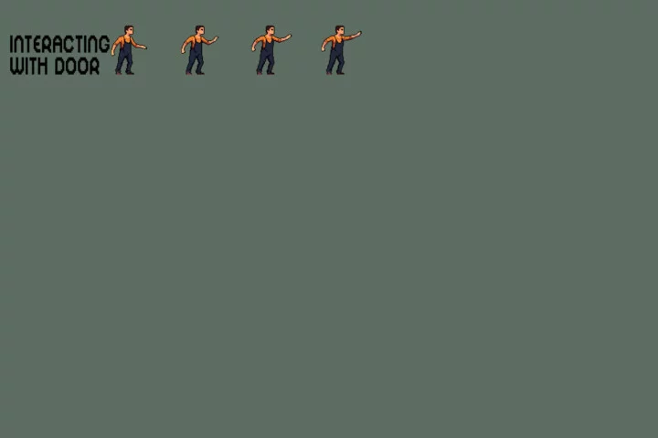 City Man Pixel Character Sprite Pack 2