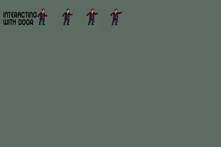 City Man Pixel Character Sprite Pack 2