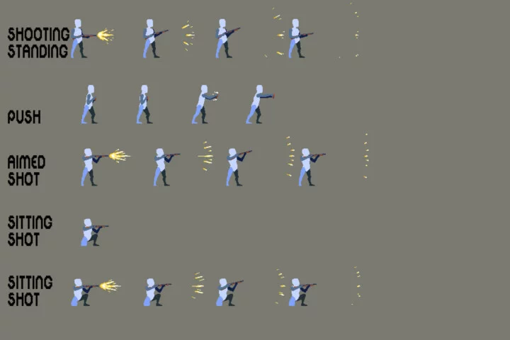 Pixel Art Prototype Character Sprites Pack 8