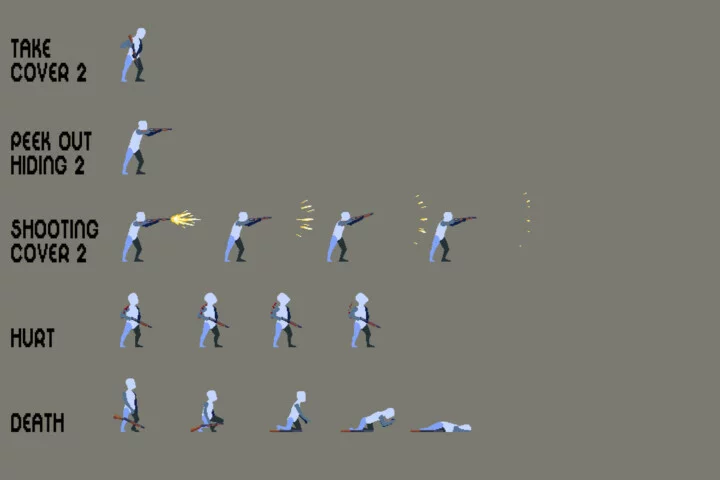 Pixel Art Prototype Character Sprites Pack 8