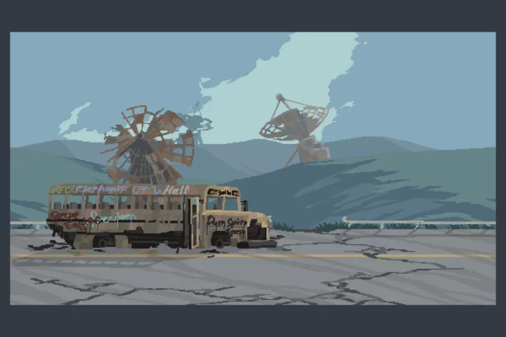 Free Post-Apocalypse Pixel Art Backgrounds for Game Projects