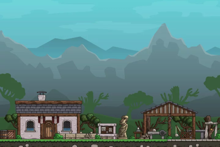 Medieval Stonecutter Tileset for Platformers