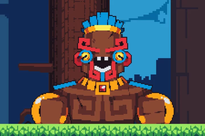 Mega Boss for Tiny Platformer Pixel Sprite Pack