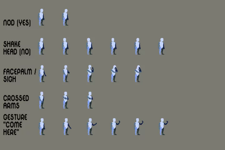 Prototype Hero Sprite Sheet Pixel Art Pack 9