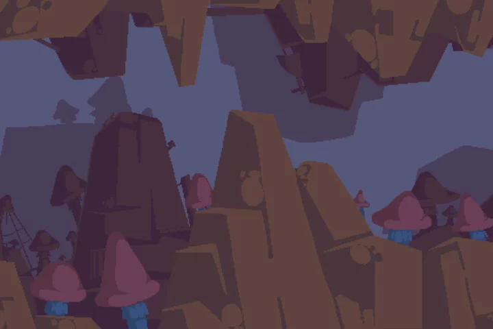 Swamp Cave Pixel Art 32×32 Tileset