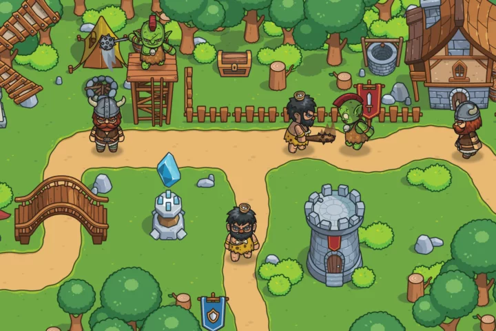 Free Top-Down Boss Character 4-Direction Pack