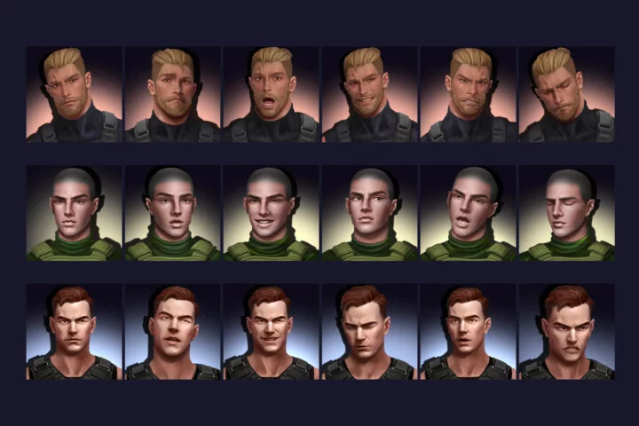 Soldier Emote 512×512 Icons for Game UI