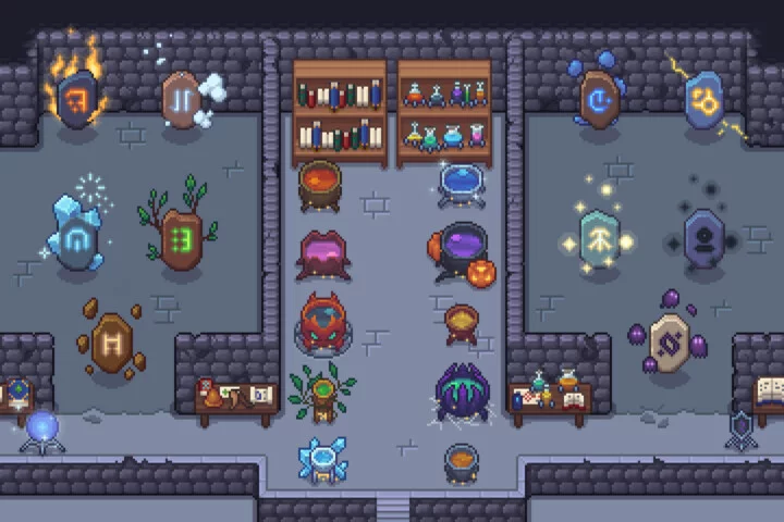 Magic Objects and Icons Pixel Art Pack