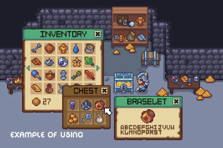 Treasure 32×32 Objects and Icons Pixel Pack