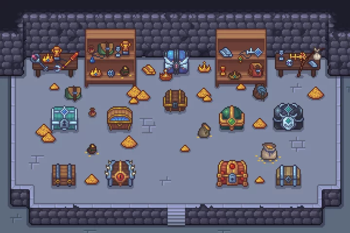 Treasure 32×32 Objects and Icons Pixel Pack