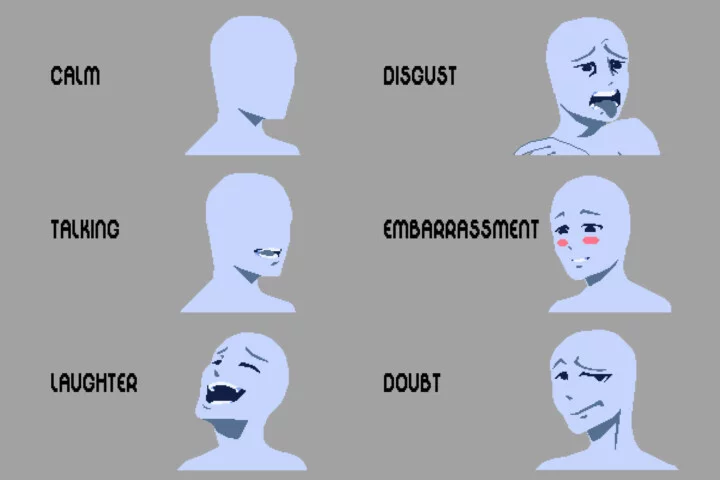 Free Prototype Dialogue Portraits for Pixel Games