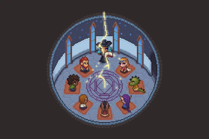 Mage Tower Top-Down Pixel Art Asset Pack