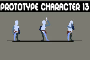 Prototype Gunslinger Sprite Sheet Pixel Art Pack Prototype Gunslinger Sprite Sheet Pixel Art Pack