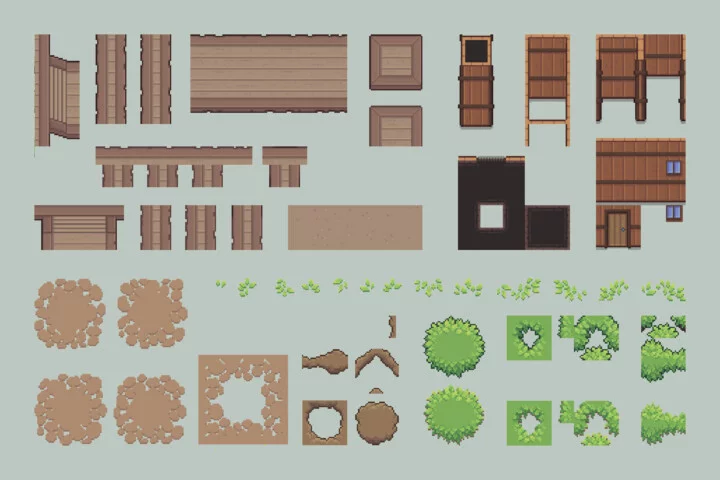 2D Pixel Fishing Village Pack: Dock, Interior, Boats & NPCs