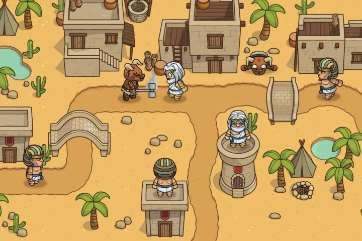 Ancient Mythology Boss Characters Top-Down Asset Pack