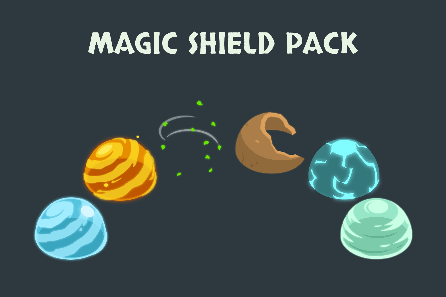 Magic Shield Animation Asset Pack - CraftPix.net