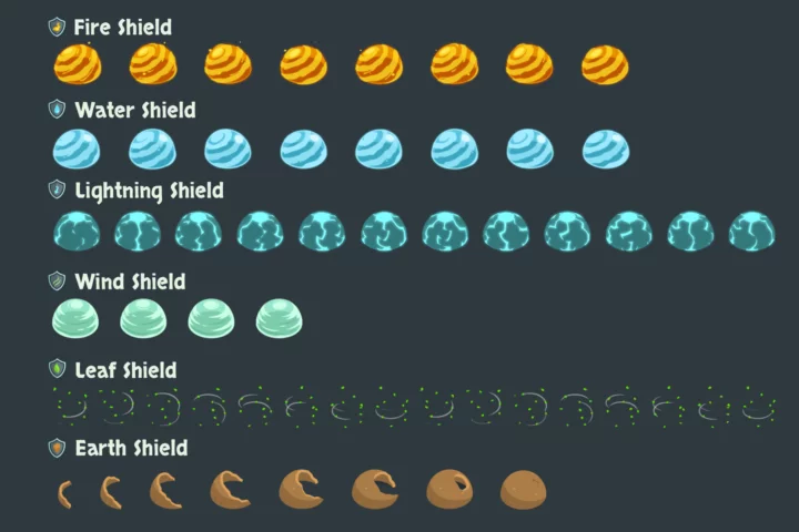 Magic Shield Animation Asset Pack
