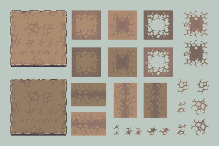 Sewer Tileset and Environment Pixel Art Asset Pack