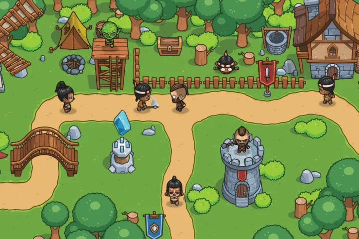 Tribal 4-Direction Character Sprite Asset Pack