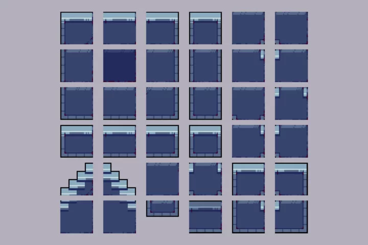 Cyberpunk Market Pixel Tileset & Environment Pack