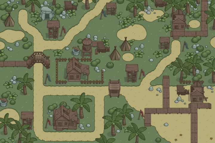 Dead Island Game Tileset and Environment Pack