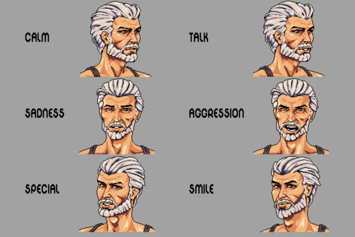 Free Medieval NPC Avatars Pixel Pack for Dialogue