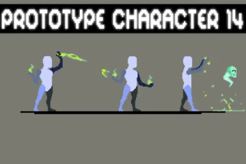 Free Necromancer Pixel Art Prototype Character Sprites