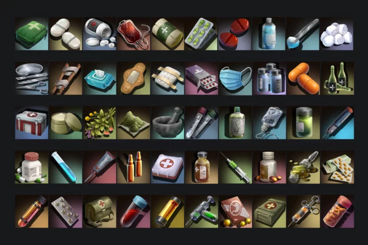 Free Post-Apocalypse Medicine 512×512 Icons