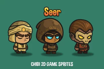 Free Seer Chibi Character Sprites