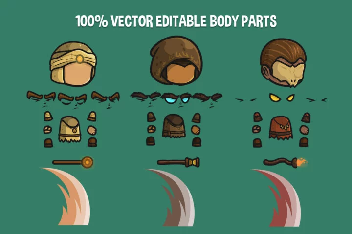 Free Seer Chibi Character Sprites