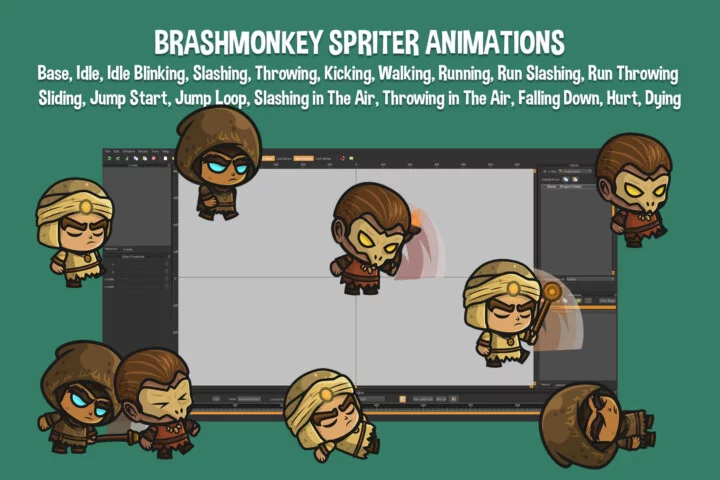 Free Seer Chibi Character Sprites
