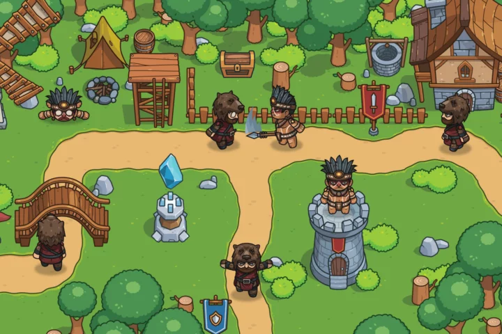 Free Tribal Warrior Boss Characters Asset Pack