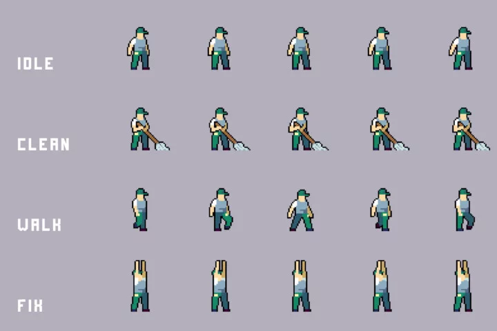 Market NPCs – Shoppers & Staff Asset Pixel Pack