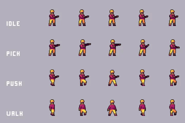 Market NPCs – Shoppers & Staff Asset Pixel Pack