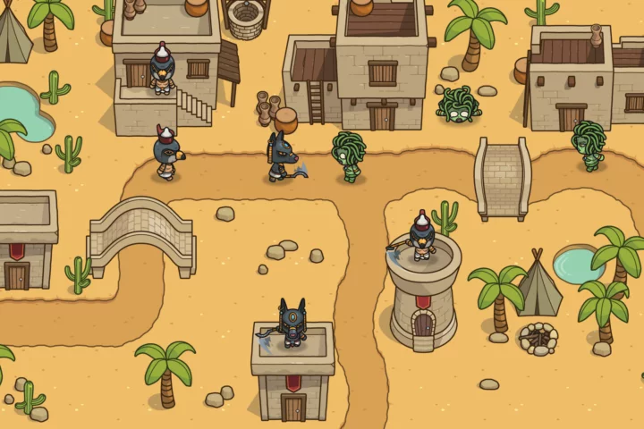 Mythology 2D Character Assets – Anubis, Medusa & Horus