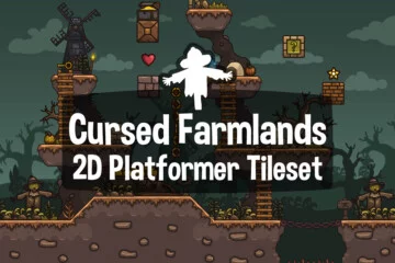 Cursed Farmlands 2D Platformer Tileset Cursed Farmlands 2D Platformer Tileset
